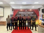 Pendaftaran Calon Bupati Karo Aman Dan Tertib, Ketua KPU Ucapkan Terima Kasih Kepada Kodim 0205/TK dan Polres Tanah Karo