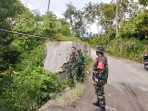 Dandim 0205/Tanah Karo, Letkol Inf Robert Panjaitan Sidak Zona Merah Sinabung Dan Aliran Lahar Dingin