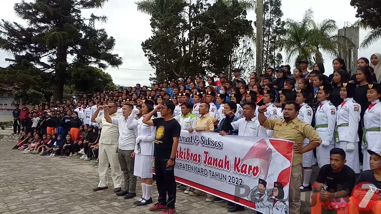 Ketua Purna Paskibraka Indonesia (PPI) Sumut Hadiri HUT Paskibras Karo 2022