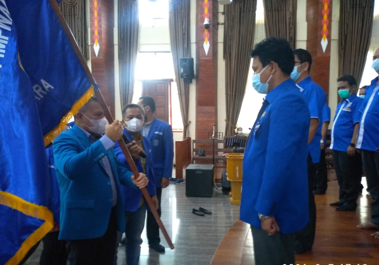 Ketua DPD GAMKI Sumut Resmi Lantik DPC GAMKI Karo Masa Bakti 2019 - 2022