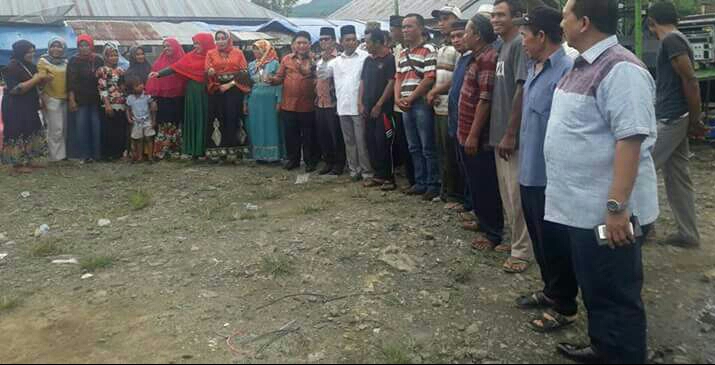 Tim Relawan H.M.Isnandar Nasution Dikukuhkan di Desa Goti