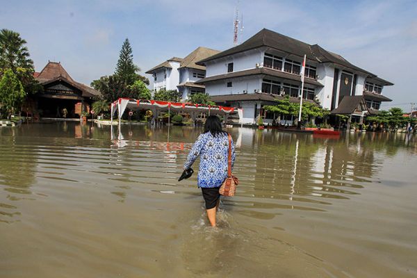 Sungai Bengawan Solo Meluap, Ratusan Rumah di Tiga Kecamatan di Sukoharjo Banjir