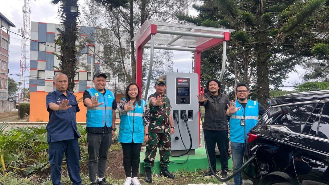 SPKLU Bakal Makin Menjamur, PLN Unit Berastagi Tambah 1 Mitra Strategis di Mikie Holiday