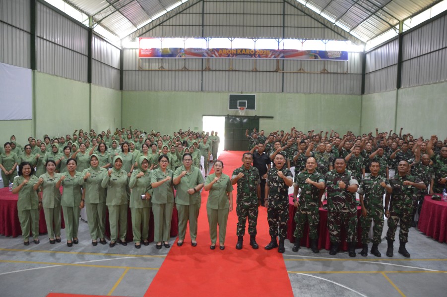 Jelang Sertijab, Danrem 023/KS Kolonel Inf Jansen P Nainggolan Gelar ke Kodim 0205/TK dan Kodim 0206/Dairi