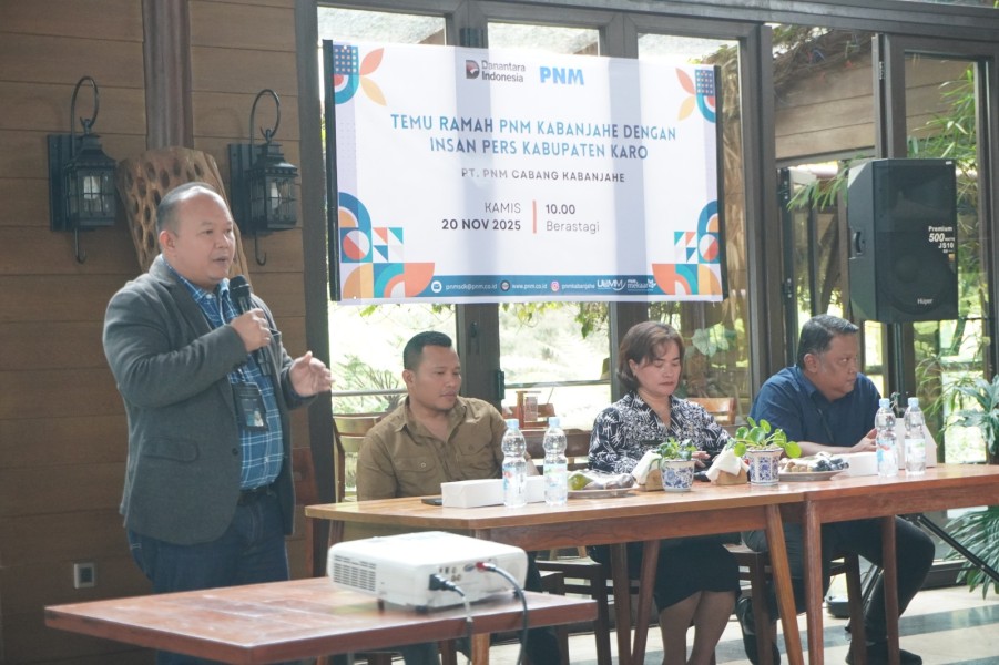 PNM Kabanjahe dan Insan Pers Karo Tingkatkan Kolaborasi dalam Literasi Pemberdayaan