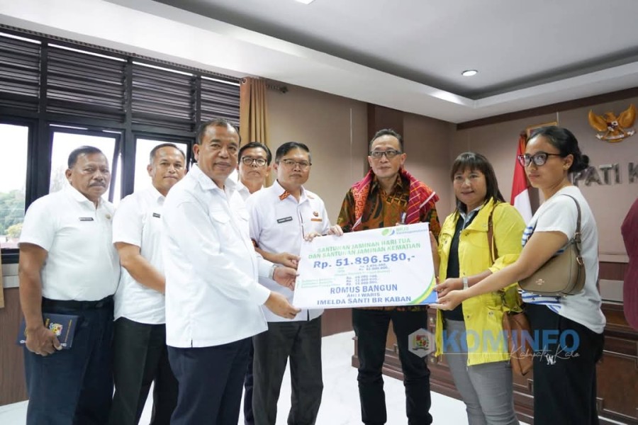 Bupati Karo Terima Audiensi Kakanwil BPJS Ketenagakerjaan Sumbagut Bahas Peningkatan Kepesertaan Pekerja