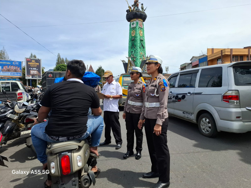 Polres Tanah Karo Gelar Operasi Keselamatan Toba 2025, AKP Rabiah Adawiyah: Keselamatan di jalan adalah tanggung jawab kita bersama