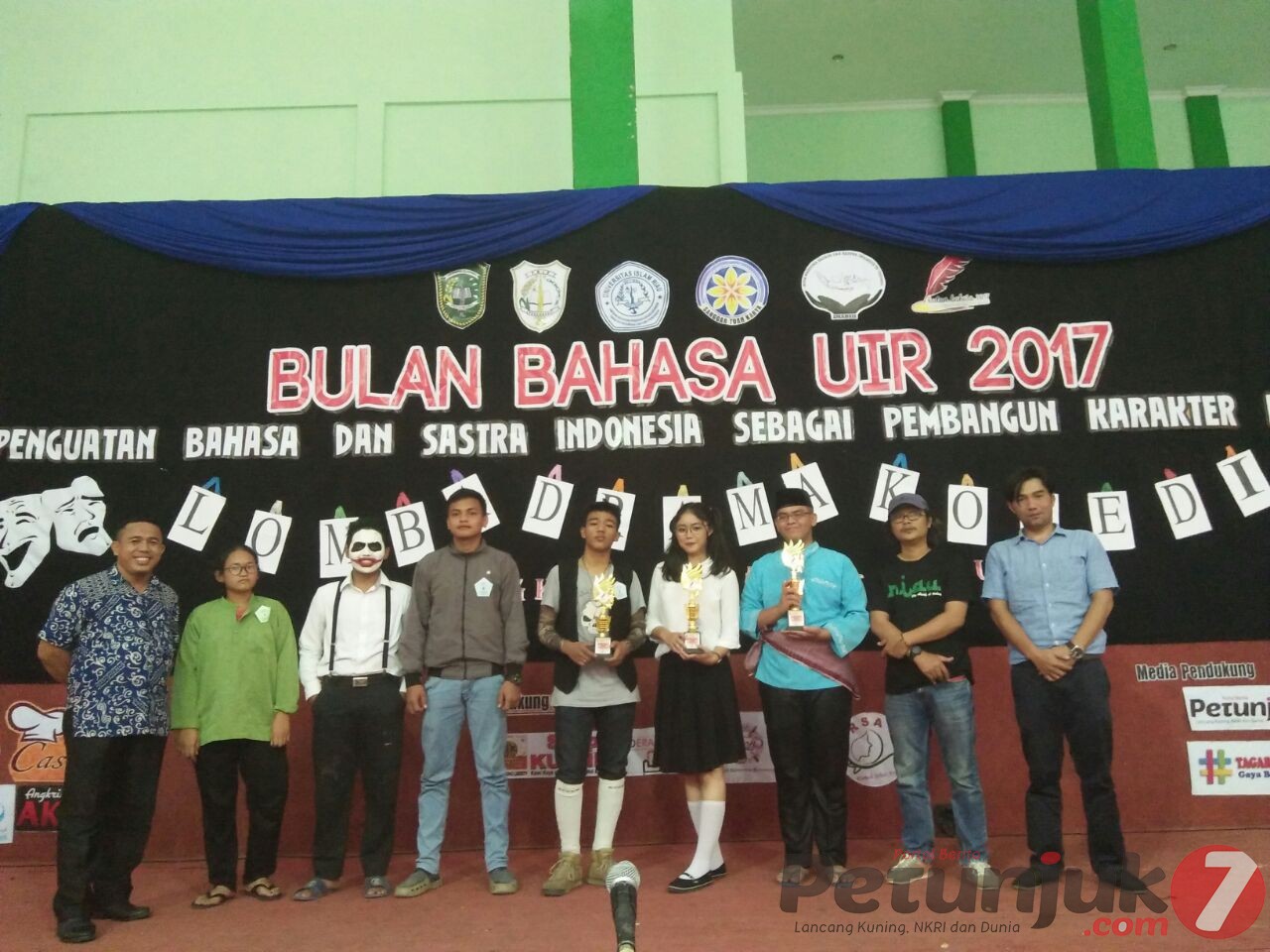 BB UIR 2017, SMAN 7 Pekanbaru Raih Juara 1 Lomba Drama Komedi