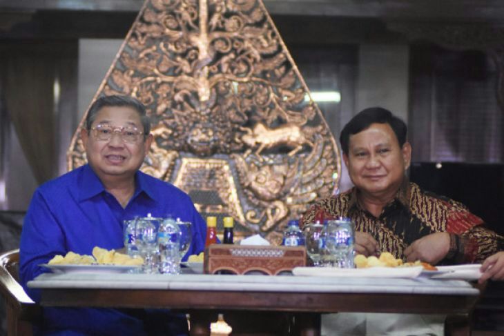 Pilpres 2019: Prabowo Temui SBY Malam Ini