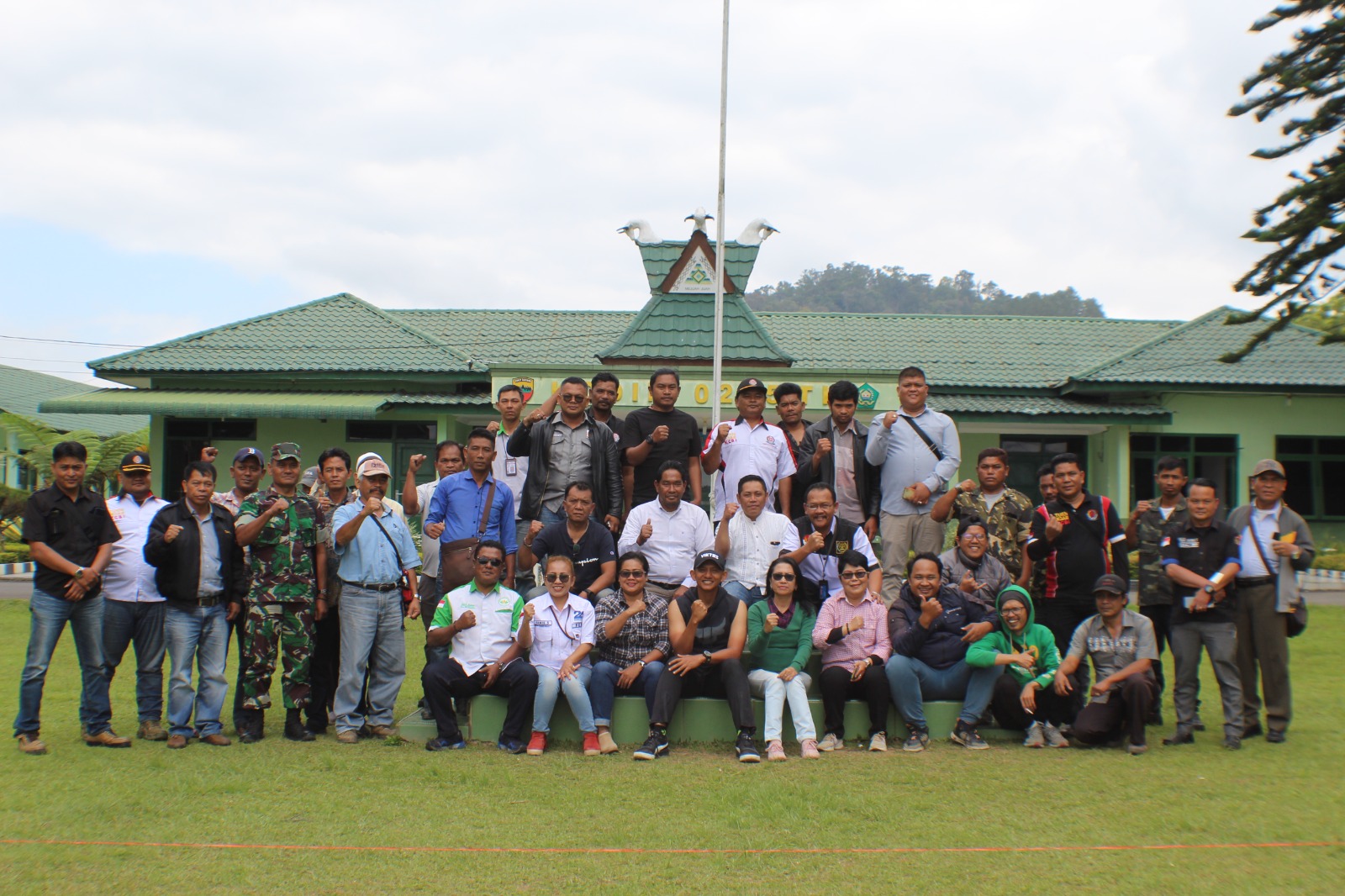 Kodim 0205/TK Gelar Coffee Morning Bersama Wartawan dan LSM Jalin Kemitraan