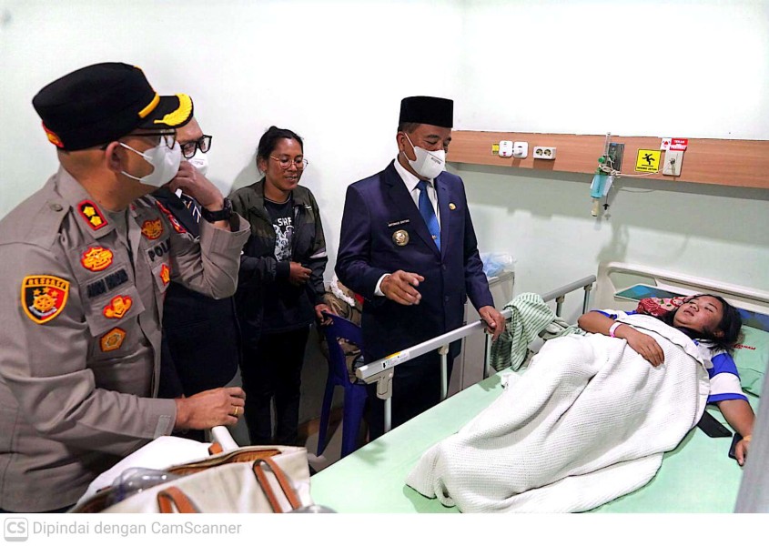 110 Pelajar Masih Dirawat, Bupati Karo Bersama Forkopimda Kembali Kunjungi Siswa Terdampak MBG