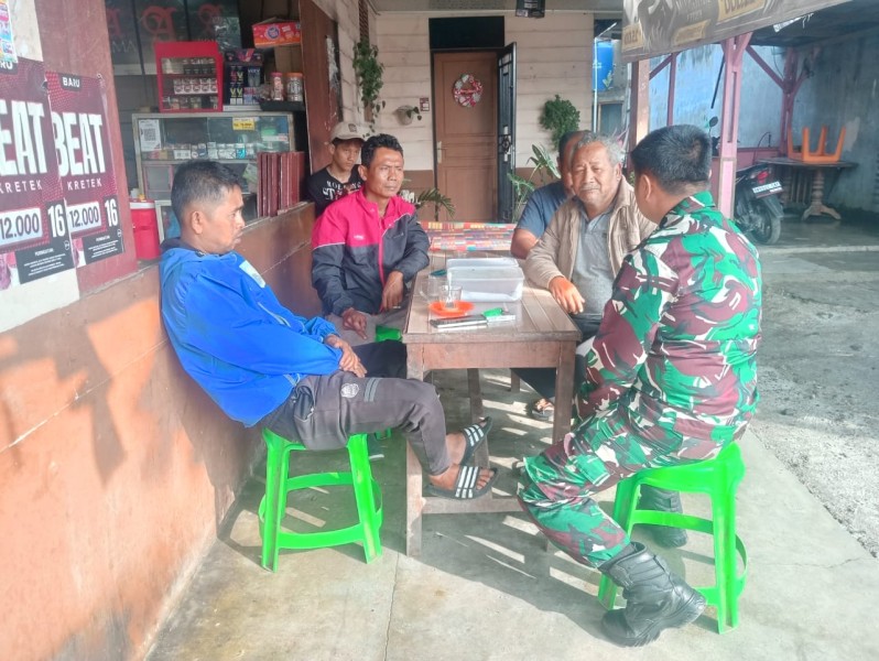 Dandim 0205/TK Letkol Inf Robert Panjaitan: Komsos Babinsa Perkuat Kemanunggalan TNI–Rakyat