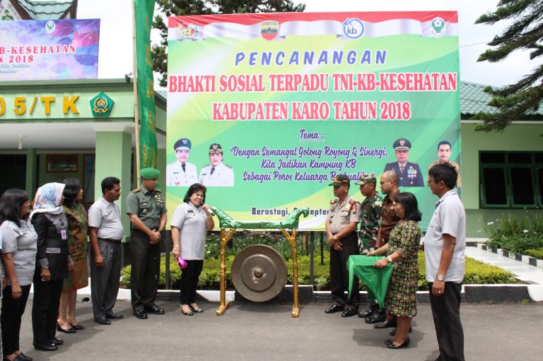 Bhakti Sosial Terpadu TNI - KB Kesehatan Tahun 2018