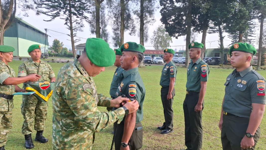 Kenaikan Pangkat 35 Prajurit, Dandim 0205/TK: Momentum Semangat Baru Tingkatkan Kualitas Kerja Dan Memegang Teguh 8 Wajip TNI