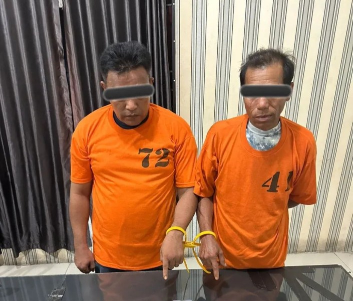 Peredaran Narkotika Di Desa Munte Berhasil Digagalkan Satresnarkoba Polres Karo, 2 Pria Diamankan
