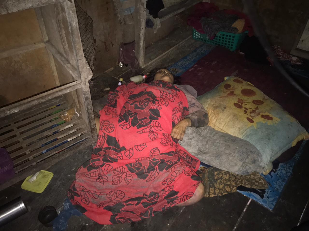 Mayat Seorang Wanita Ditemukan Meninggal Didalam Warung di Penatapan, Desa Daulu