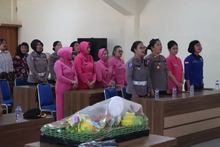 Polres Karo Peringati HUT Polwan ke 78, AKBP Pebriandi Haloho: Teruslah menjadi melati pagar bangsa yang tangguh dan terpercaya
