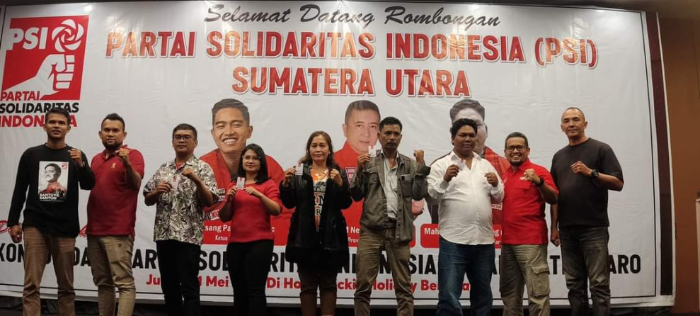 Maha Sendi Sembiring Milala Resmi Bergabung Menjadi Kader Partai Solidaritas Indonesia (PSI) Sumut
