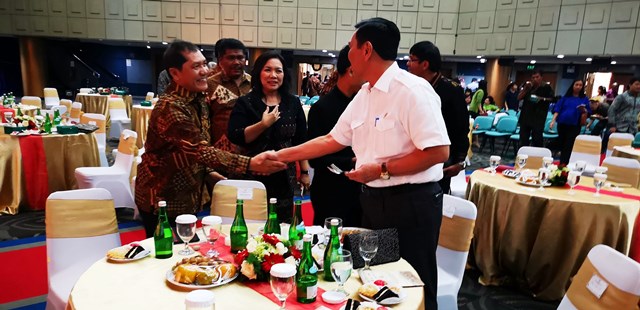 Undangan Menko Kemaritiman, Bupati Karo Hadiri di Perayaan Natal Bersama di Jakarta