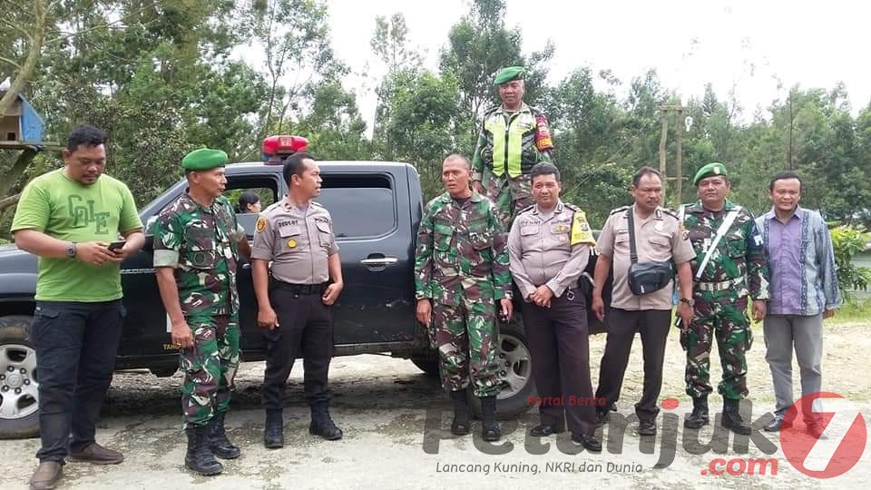 Kompak, Sinergritas Kodim 0205/ TK -  Polres Karo Gelar Patroli Gabungan di Gunung Sibayak