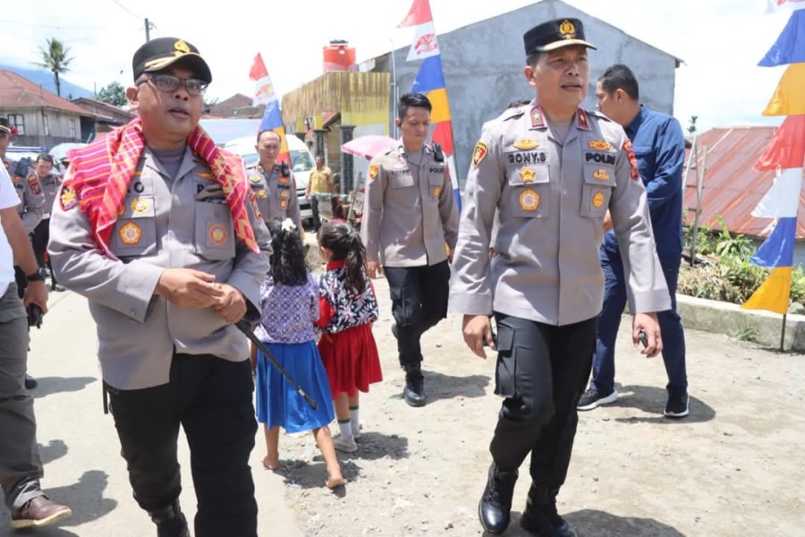 Polda Sumut Dukung Peresmian Masjid Jabaltsur Almusannif di Desa Penampen, Menjadi Simbol Persatuan dan Toleransi