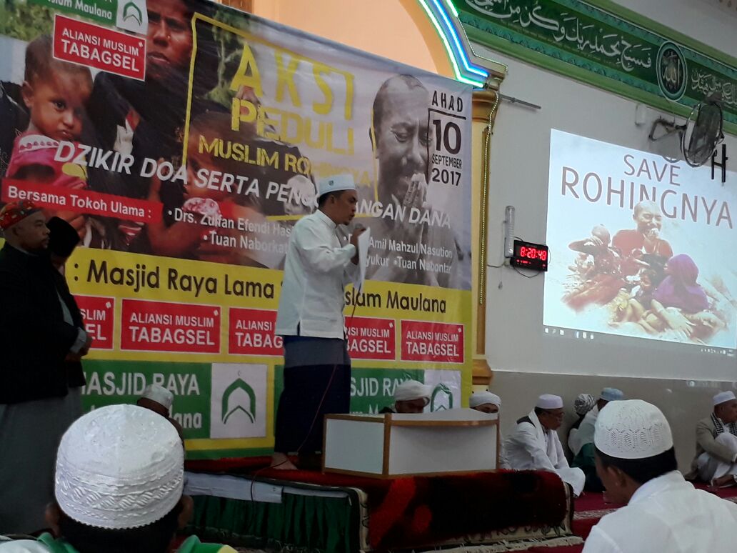 Aliansi Muslim Tabagsel Minta Pemerintah Aktif Terhadap Muslim Rohingya