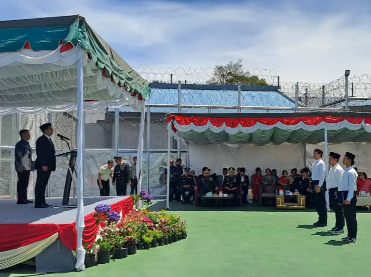 417 Warga Binaan Rutan Kabanjahe Terima Remisi Dan 16 Orang Dinyatakan Bebas Murni