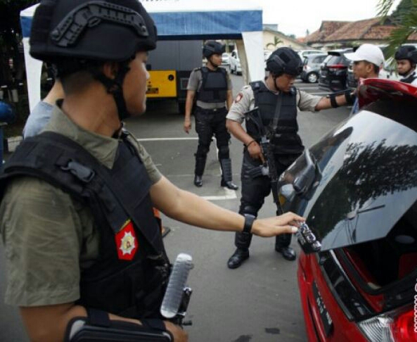 Pasca Teror Bom di Surabaya, Polresta Pekanbaru Perketat Pengamanan