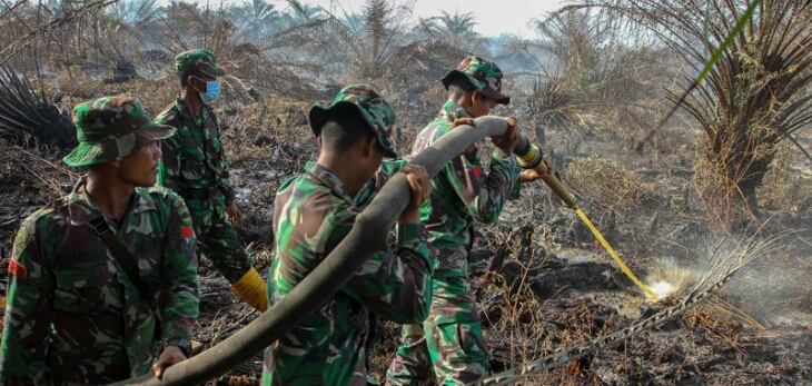 KLHK Kirim Helikopter Patroli Karhutla ke Riau