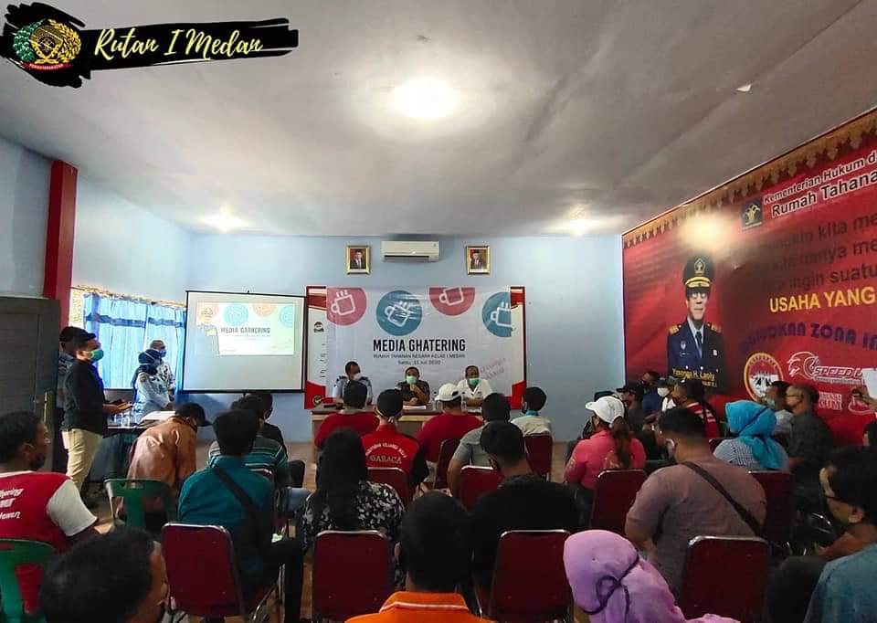 Gelar Media Gathering, Karutan Kelas 1 Tanjung Gusta Medan: Diharapkan Jadi Ruang Kolaborasi