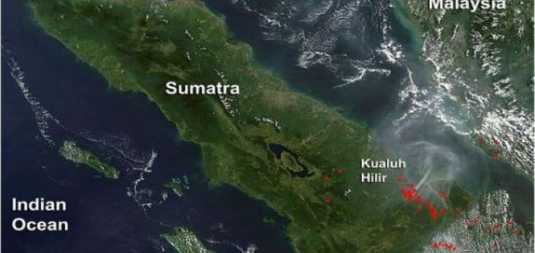 BMKG Pekanbaru: Titik Panas di Sumatra Turun Drastis