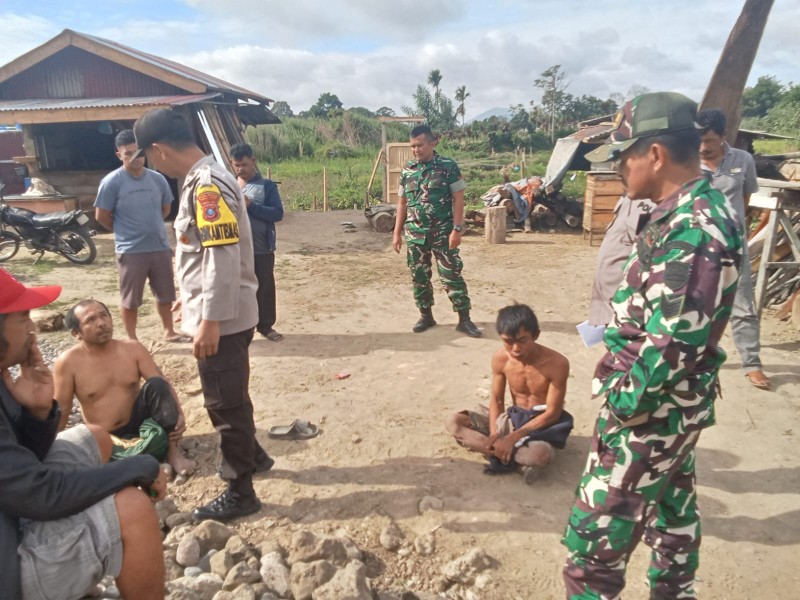 Atas Kesigapan Babinsa Koramil 02/Tigapanah, Dua Pelaku Pencurian Tidak Sempat Benyok Kali