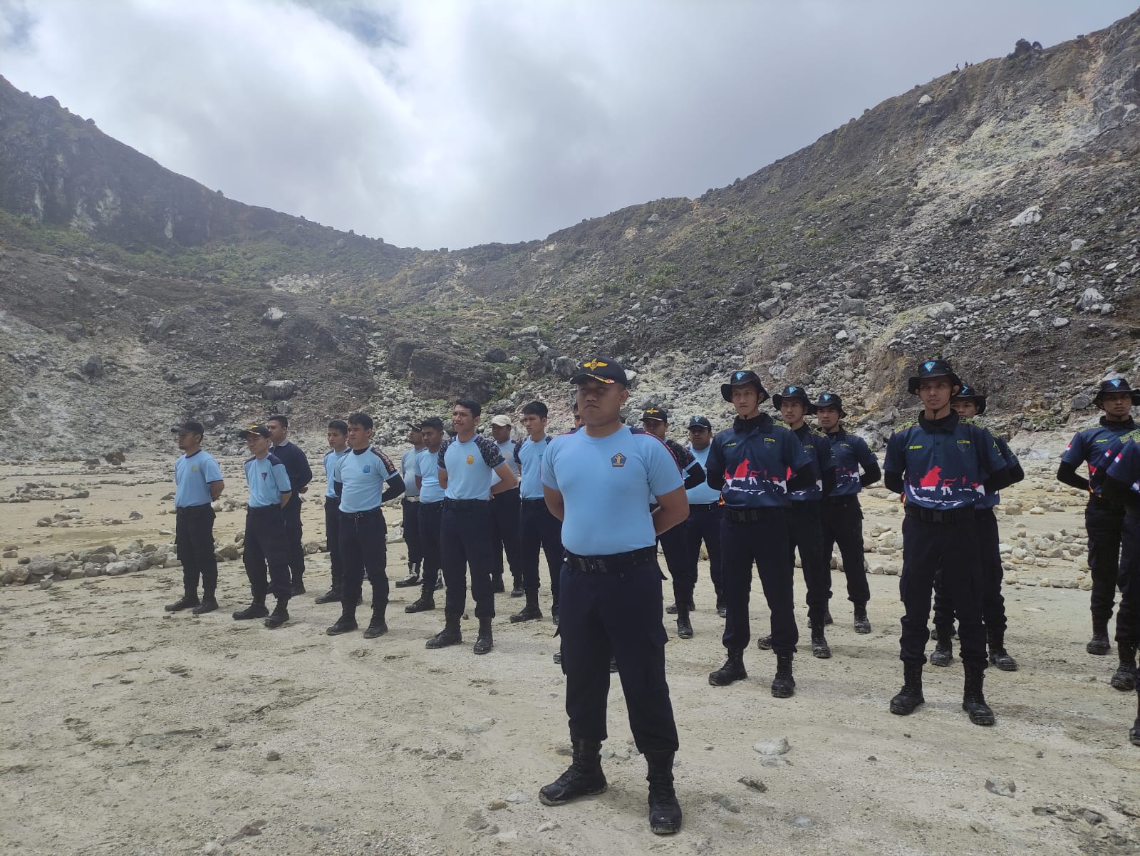 Mendaki Gunung, Lewati Lembah, Latih FMD Pegawai Rutan Kabanjahe Kemenkumham Sumut