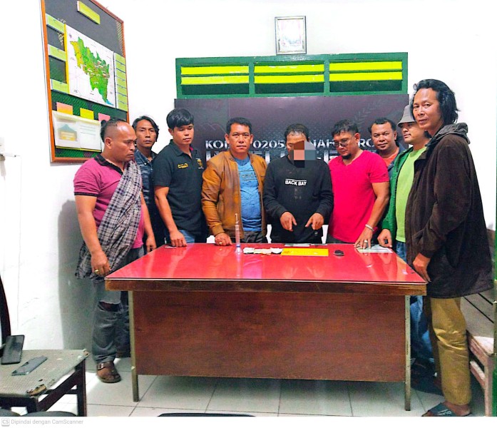 Perduli Merusak Generasi Bangsa, Unit Intel Kodim 0205/Tanah Karo Amankan Terduga Pengedar Sabu di Kabanjahe