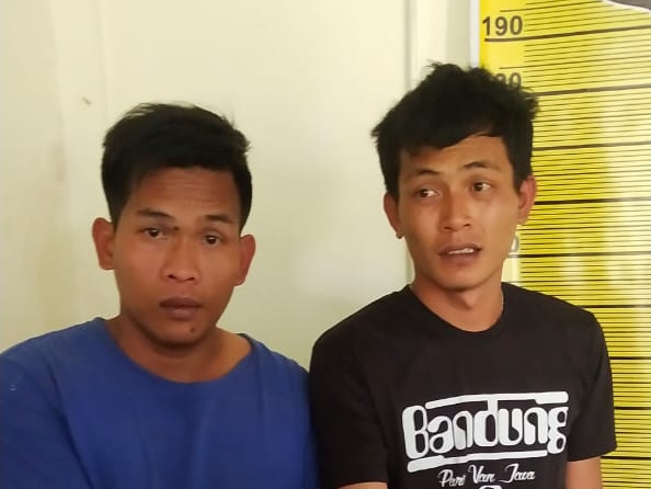 Dua Pria Ini Ditangkap Polsekta Berastagi Karena Konsumsi Sabu, Kanit Reskrim: Sabu Dibeli dari MPAL
