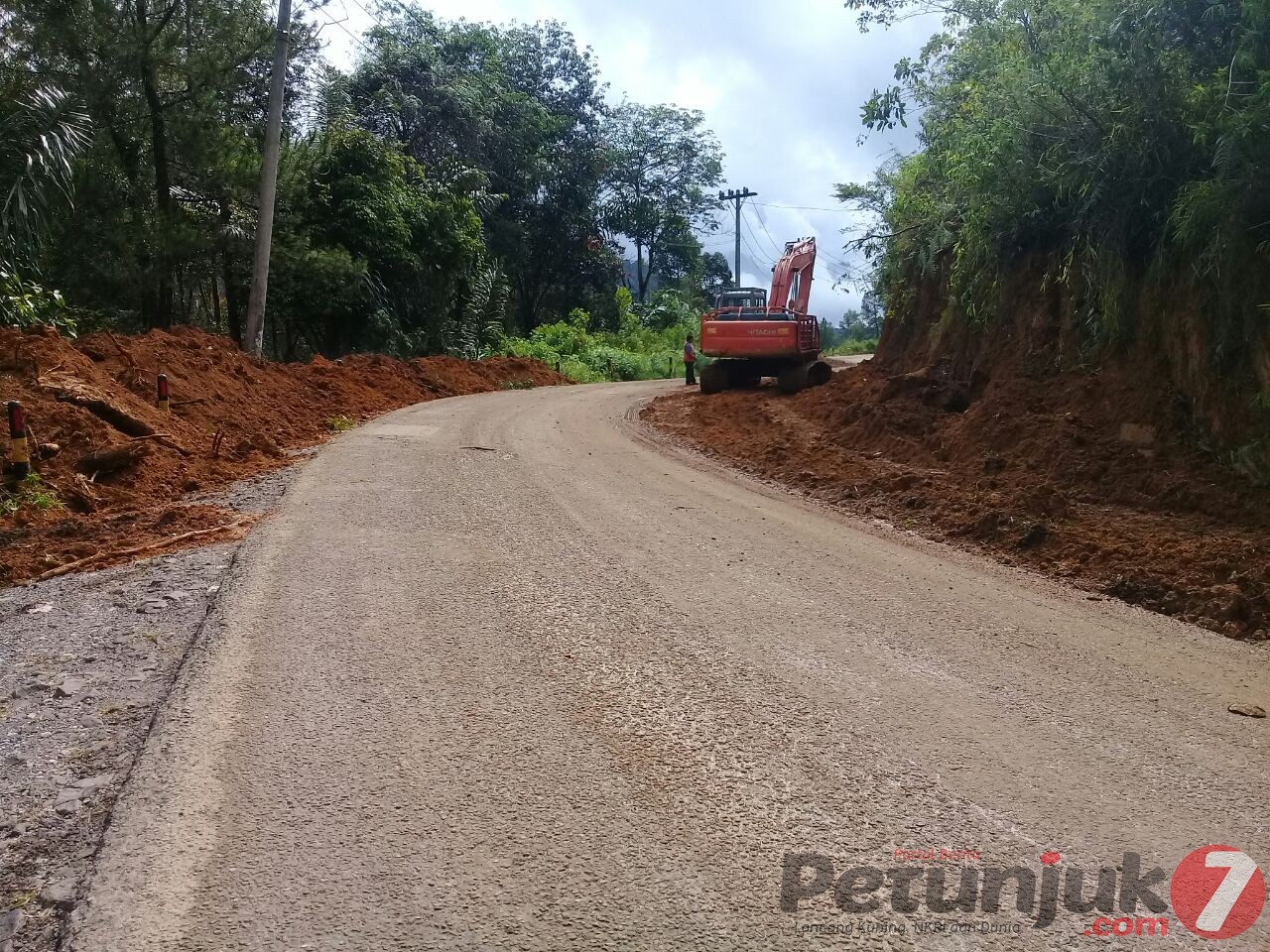 Warga Desa Pansurnapitu Minta Pemerintah Beri Ganti Rugi yang Kena Pelebaran Jalan Nasional