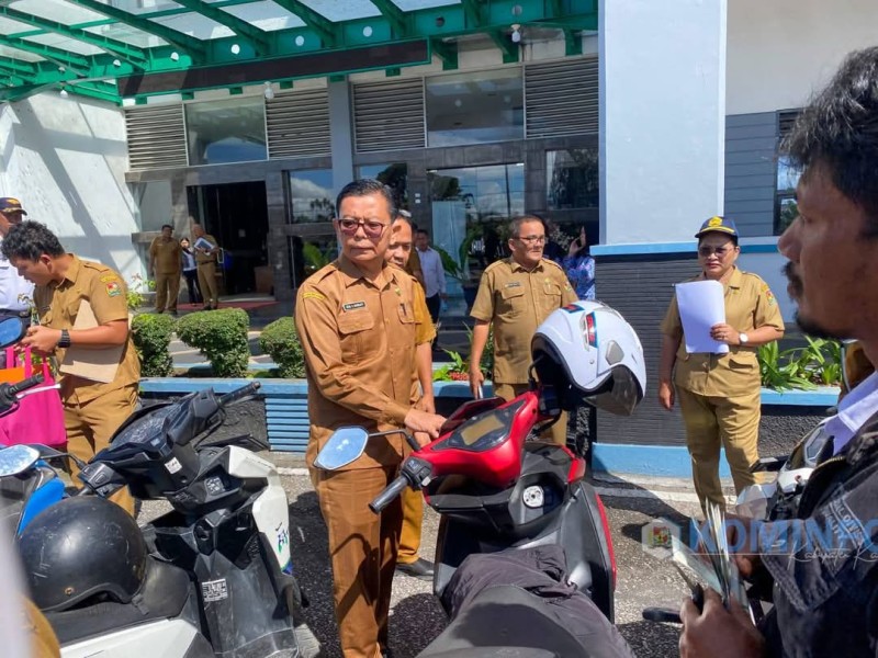 Respon Cepat, Bupati Karo Brigjen Pol [ Purn ] Dr.dr Antonius Ginting Sp.OG M.Kes: Kendaraan Dinas Harus Taat Pajak