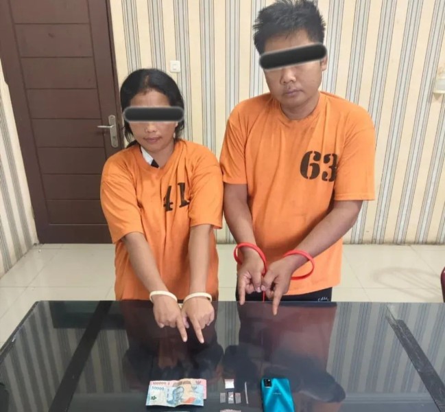 Pasangan Petani Diringkus Satresnarkoba Polres Karo di Kec Barusjahe