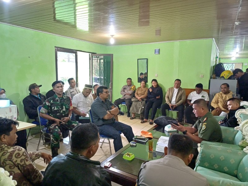 Antisipasi Bencana Longsor, Kades Doulu Gelar Audensi Ke UPTD Tahura Bukit Barisan Dan Minta Adakan Sosialisasi