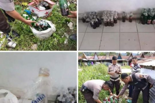 Polres Tapanuli Utara: Diduga Bom Molotov, Ditemukan Tidak Jauh dari KPU