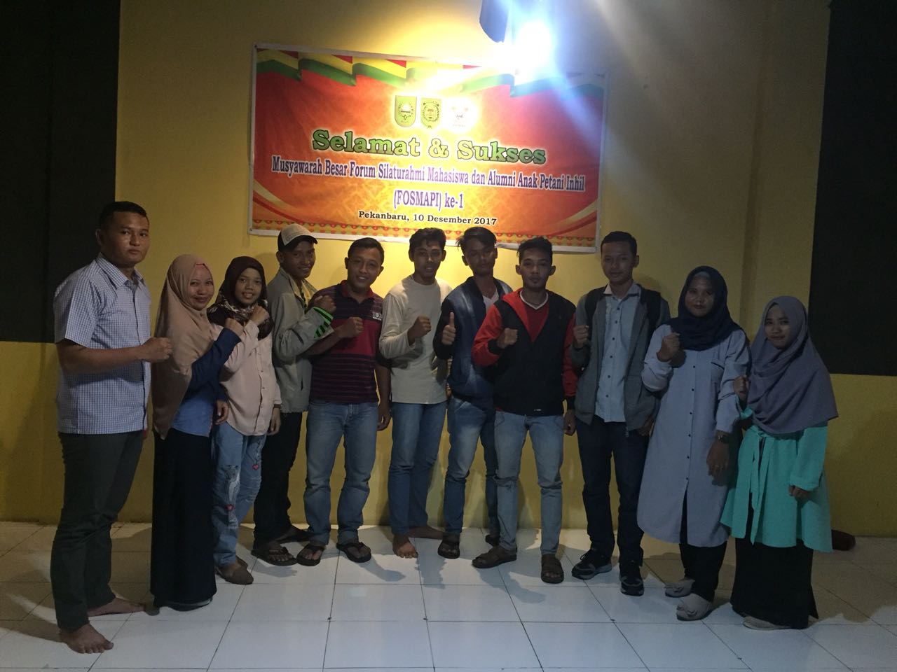 Anak Petani, Mahasiswa dan Alumni di Tiga Kecamatan di Inhil Bentuk FOSMAPI