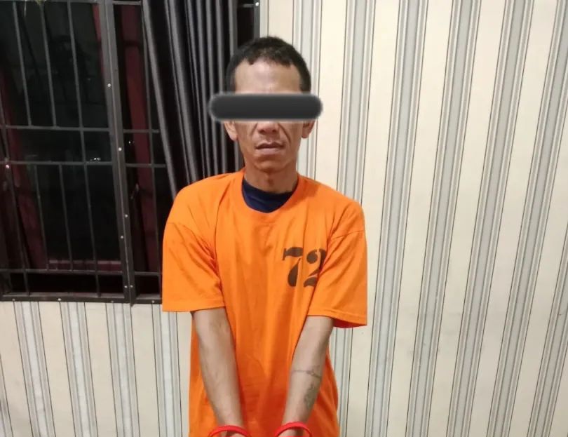 Satresnarkoba Polres Tanah Amankan Pria Warga Gang Merek Berastagi Karena Diduga Miliki Sabu
