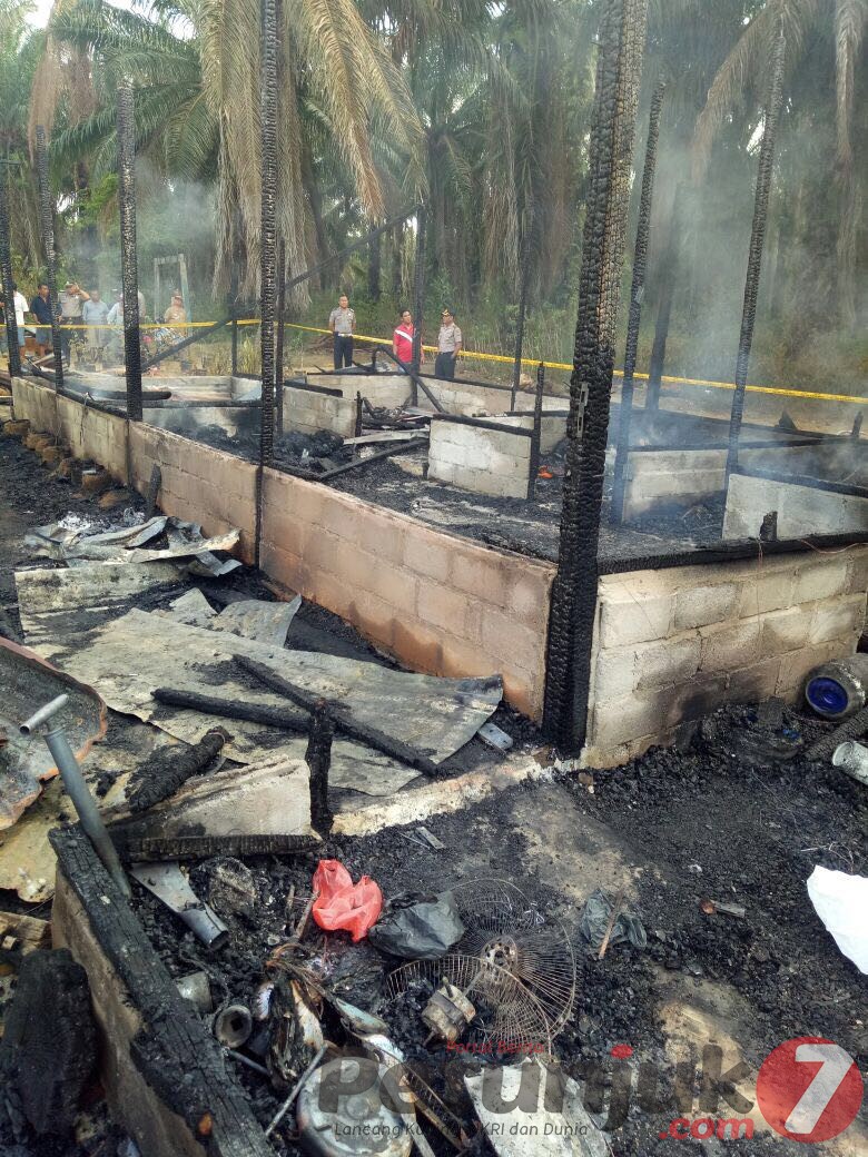 Rumah Terbakar di Bagan Sinembah, Tiga Orang Ikut Terbakar