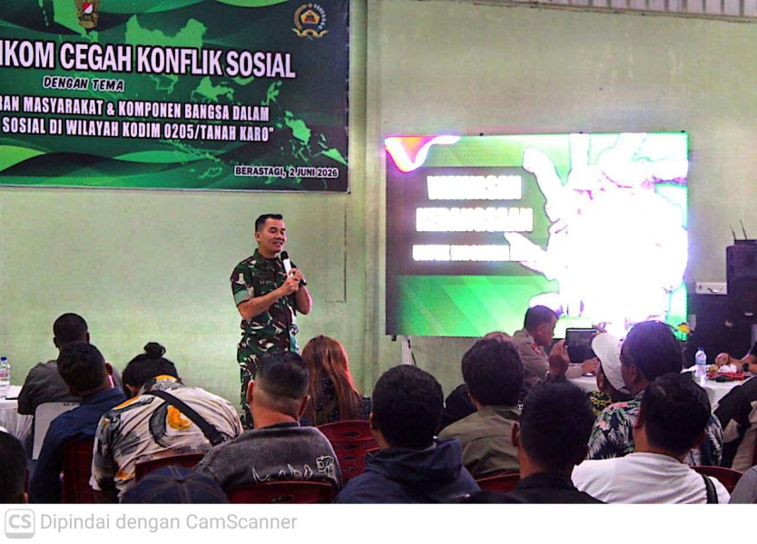 Antusias Masyarakat Cukup Tinggi Untuk Wujudkan Keamanan dan Ketertiban Melalui Binkom di Kodim 0205/TK