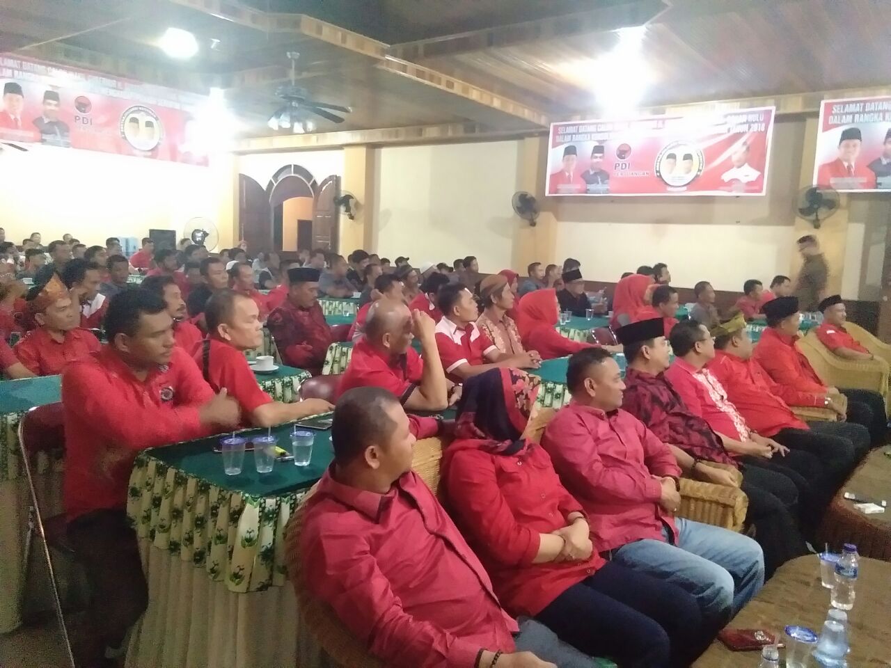 Konsolidasi dan Silahturahmi, DPC PDI  Kampar dan Rohul Solid Menangkan H.Suyatno