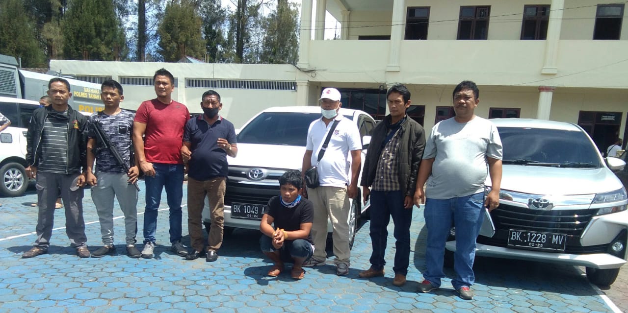 Polres Karo Ungkap Pengelapan Mobil Rental Antar Propinsi 