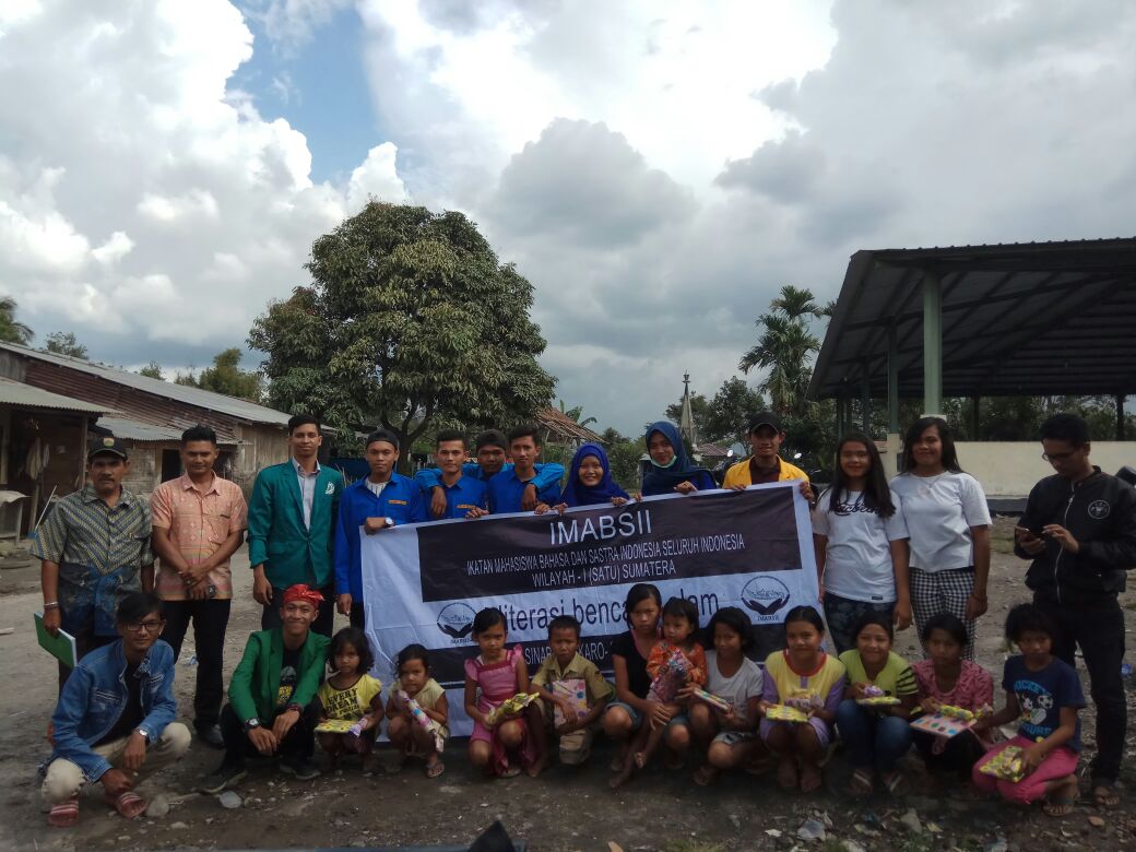 IMABSII Wilayah I Sumatra Beri Bantuan Korban Gunung Sinabung