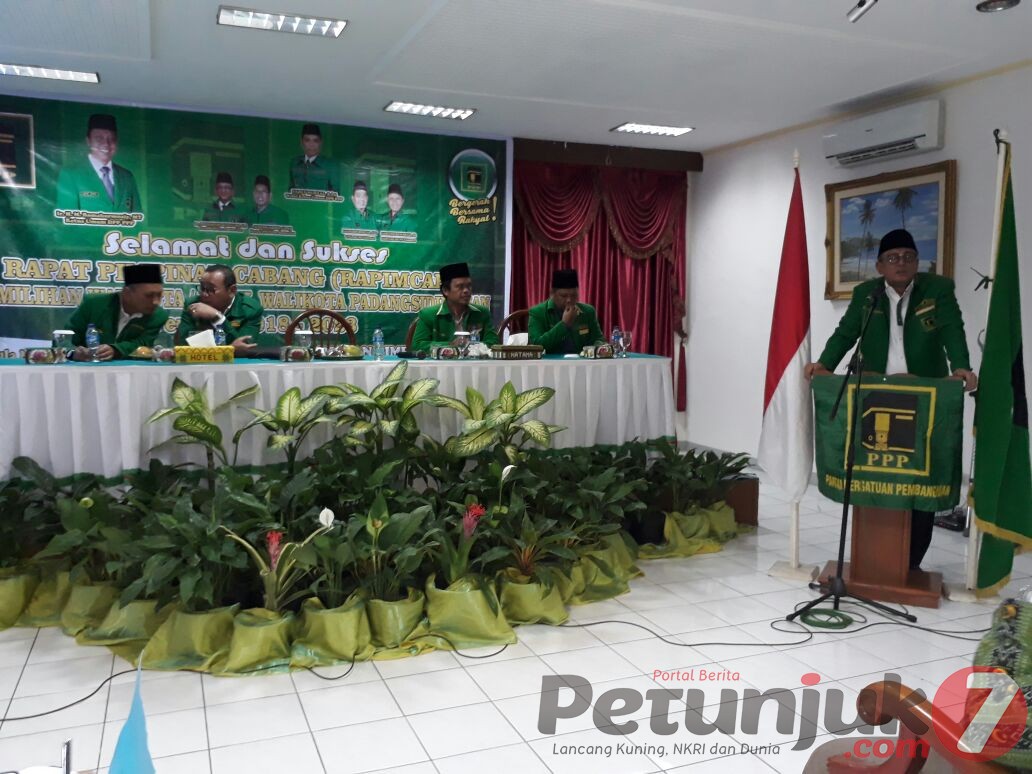 Rapincab PPP Padangsidimpuan, Ketua DPW PPP Sumut: