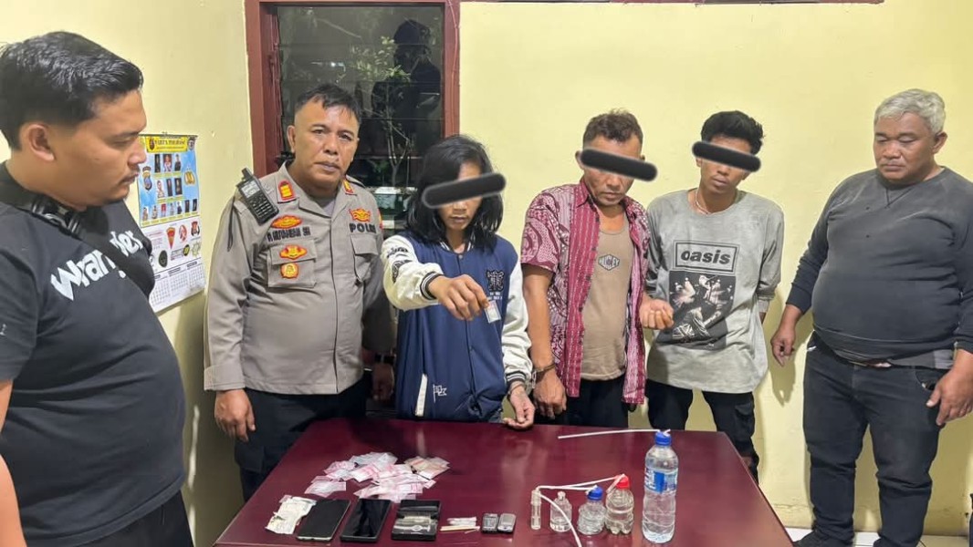 Call Center 110, Polsek Simpang Empat Polres Karo Berbuah Penindakan, Tiga Terduga Pelayahguna Narkoba Berhasil Diamankan