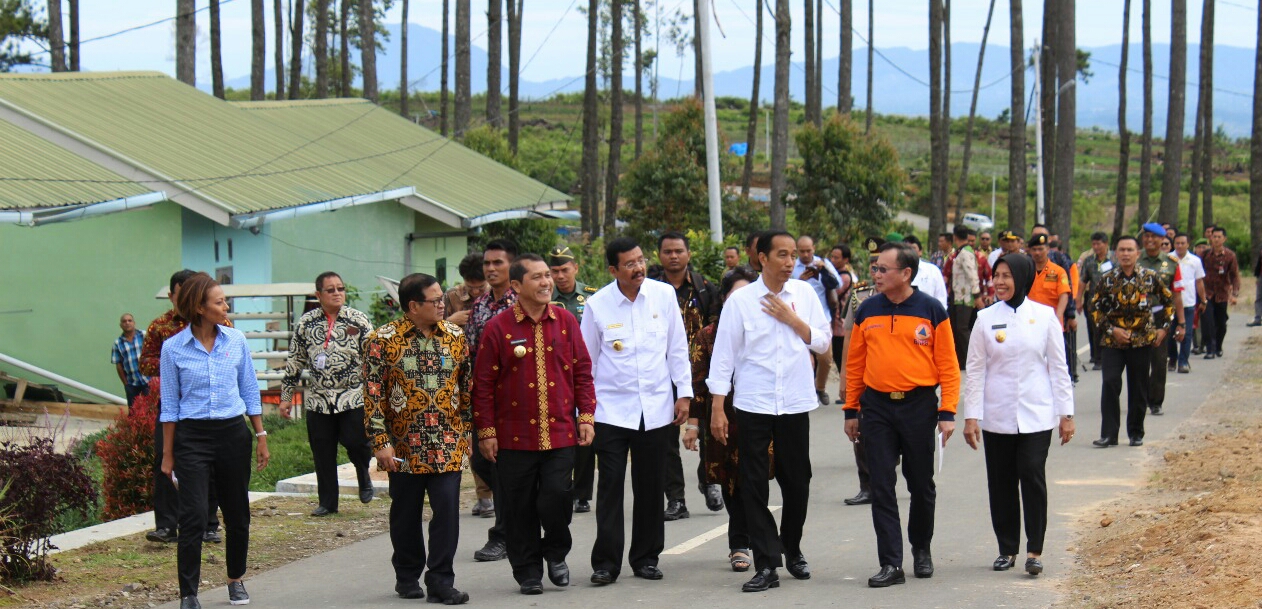 Jokowi ke Karo, Tinjau Relokasi Siosar dan Pulang dari Bandara Silangit
